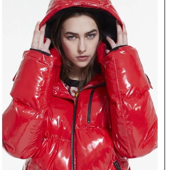 Red Puffer Jacket - Picture 6 of 9